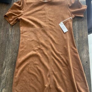 Another Love Rich Brown Mini Dress